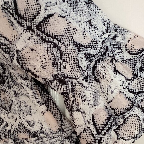 Show Me Your Mumu Birdie Mini Women's Dress Snake N Shake Loose Fit Size XL - Picture 6 of 10